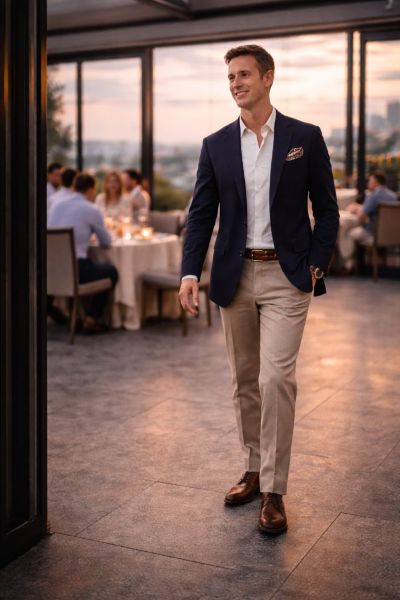 lacivert blazer nasıl kombinlenir?