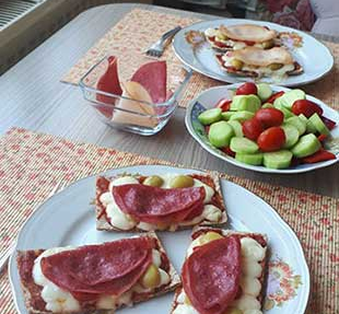 Wasa Pizza Tarifi (15 Dakikada Kahvaltılık Pizza)