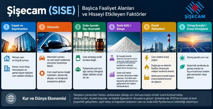Şişecam hissesi temel etkenler